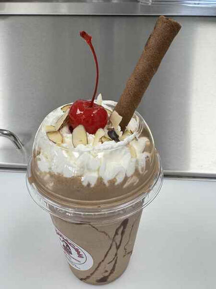 Rocky Road Smoothie Rocky Road Smoothie at La Michoacana de Tocumbo in Santa Fe Springs